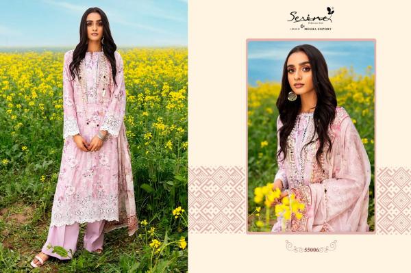 Serine Adan Libas Sarsoon Chiffon Dupatta Pakistani Suit Collection