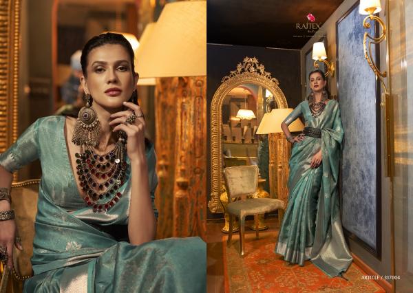 Rajtex Katie Organza Designer Handloom Weaving Saree Collection