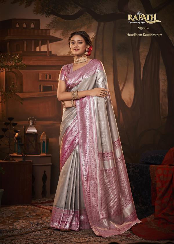 Rajpath Rivaa Silk Kanchivaram Designer Saree Collection