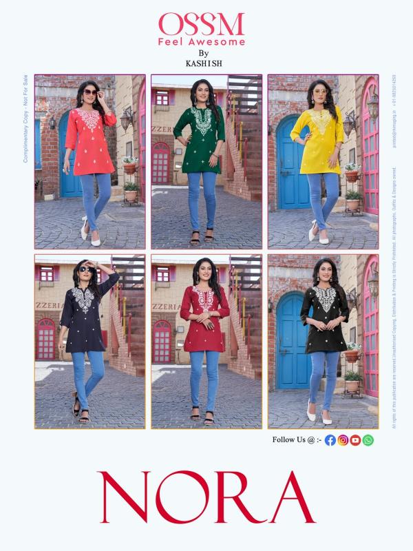 Ossm Nora Summer Special Western Ladies Top Collection