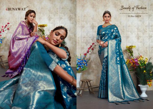 Bunawat Bhavika Silk Banarasi Designer Saree Collection