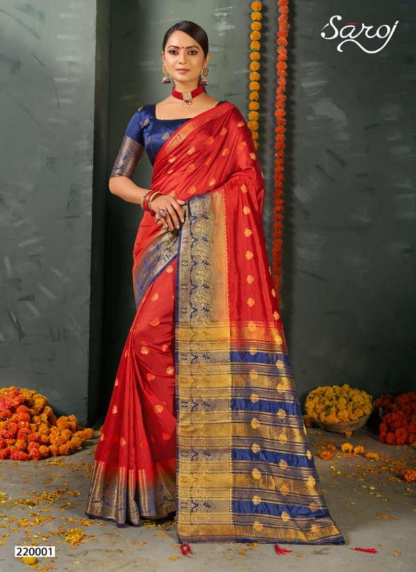 Saroj Radhika Occasional Designer Silk Saree Collection