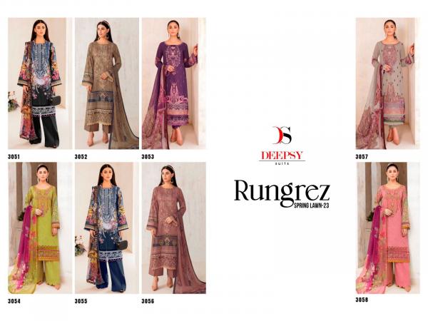 Deepsy Rungrez Spring Lawn 23 Cotton Dupatta Pakistani Suit