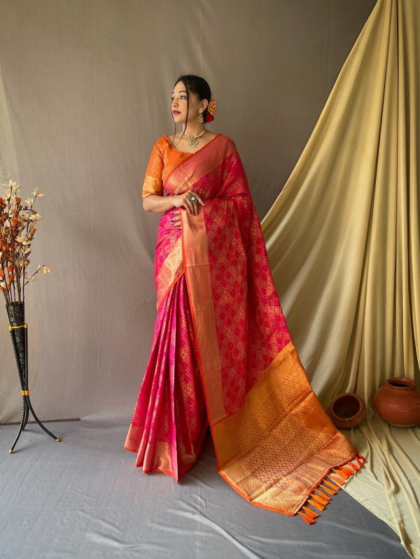 Patan Patola Designer Silk Saree Collection