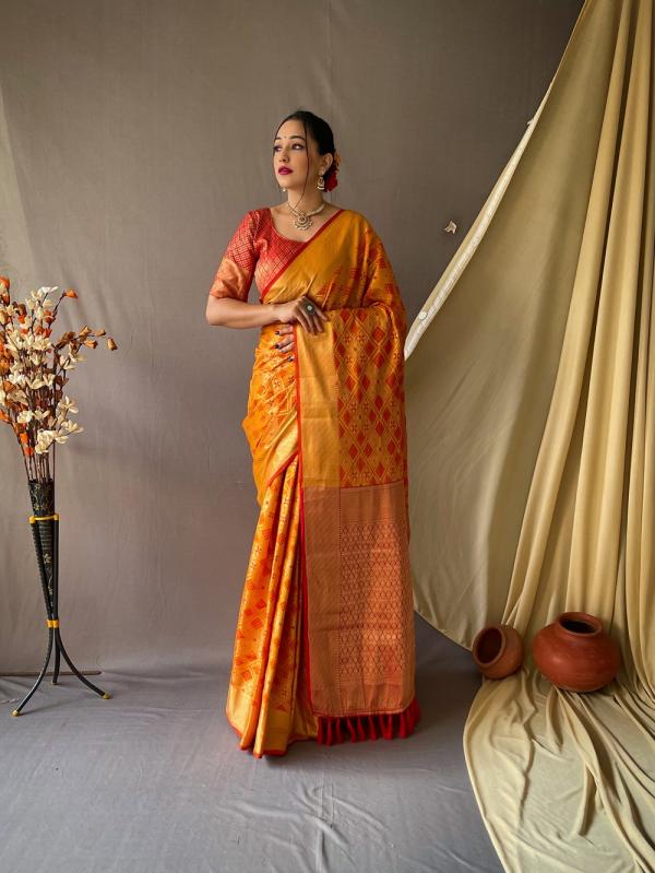 Patan Patola Designer Silk Saree Collection