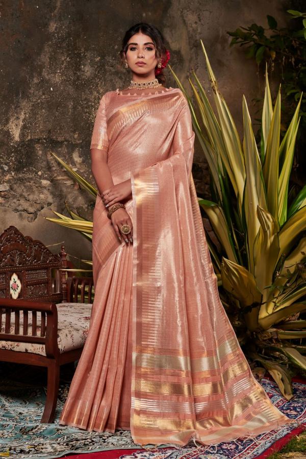 Zareen Occasional New Designer Linen Saree Collection