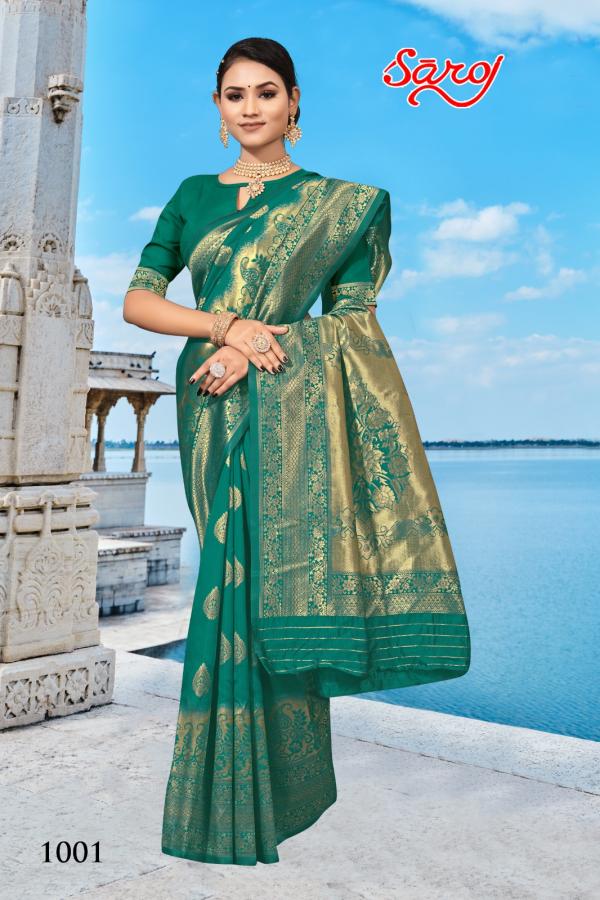 Saroj Kaamya Vol 1 Designer Soft Silk Saree Collection