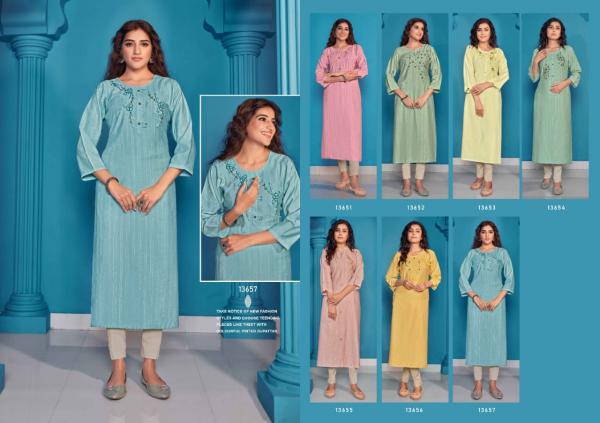 Kalaroop Ryder Casual Designer Long Kurti Collection