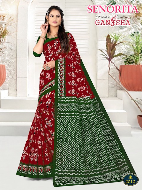 Ganesh Senorita Vol-2 Cotton Designer Exclusive Dress Material