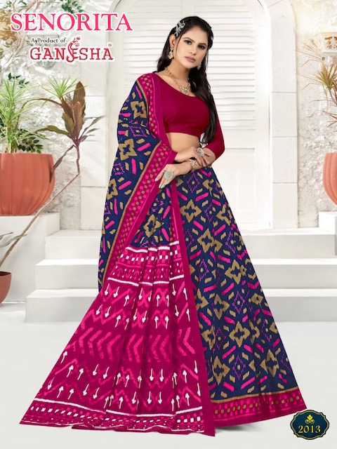 Ganesh Senorita Vol-2 Cotton Designer Exclusive Dress Material