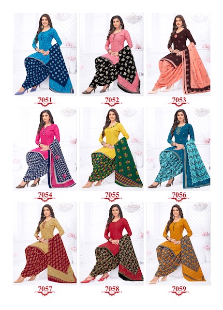 Sidhi Vinayak Pankhi Vol-7 Cotton Exclusive Designer Dress Material