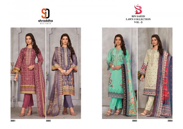 Shraddha Bin Saeed Lawn Collection Vol 3 Cotton Salwar Kameez