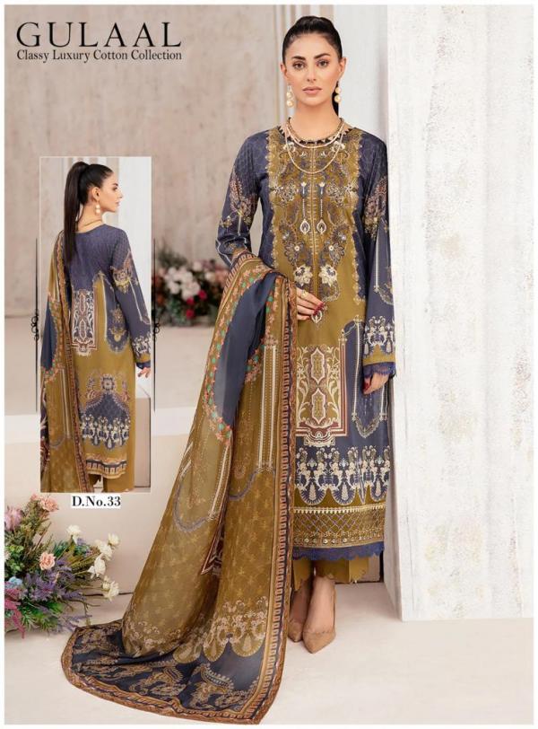 Gulaal Karachi Vol-4 Cotton Designer Exclusive Dress Material