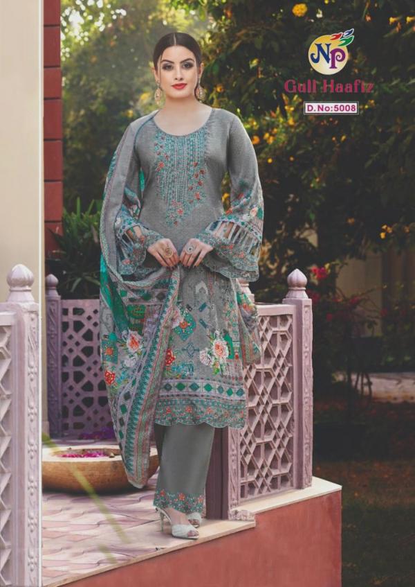 Nand Gopal Gul Hafiz Vol-5 Cotton Designer Patiyala Dress Material