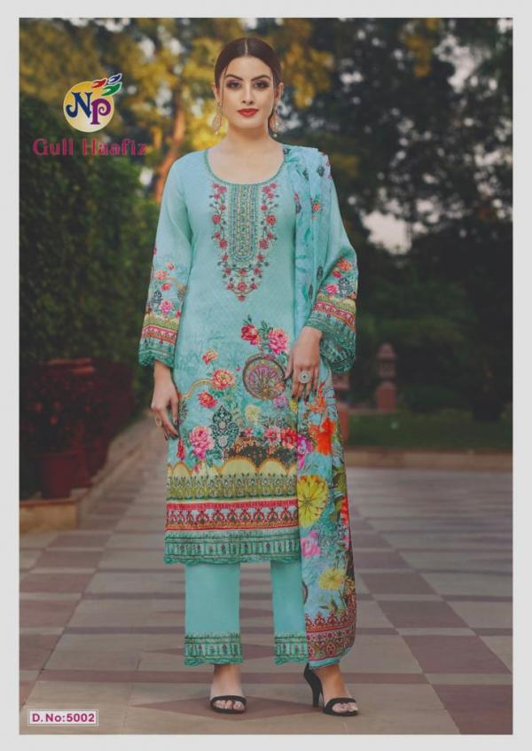 Nand Gopal Gul Hafiz Vol-5 Cotton Designer Patiyala Dress Material