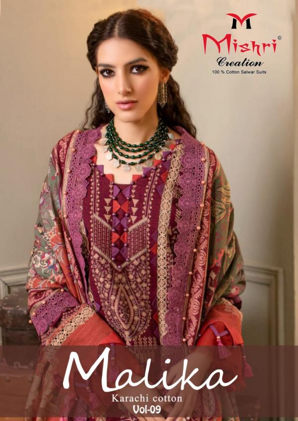 Mishri Malika vol-9 Cotton Designer Exclusive Dress Material