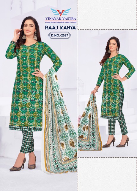 Vinayak Raaj Kanya vol-2 Cotton Exclusive Designer Dress material