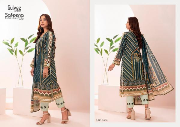 Gulvez Safeena Vol-2 Exclusive Heavy Cotton Designer Dress Material