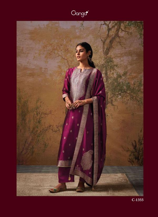 Ganga Ateet Silk New ilk Designer Salwar Suit Collection