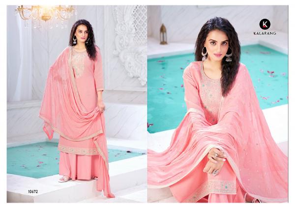 Kalarang Bhavini Classy Designer Dress Material Collection