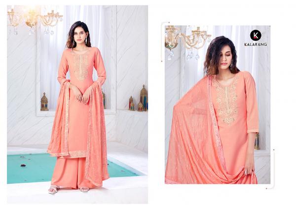 Kalarang Bhavini Classy Designer Dress Material Collection