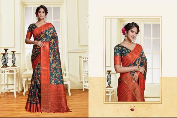Mintorsi Charming Digital Vol 2 Tussar Silk Saree Collection