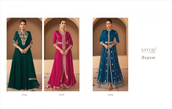 Sayuri Begum Exclusive Georgette Designer Salwar Suit Collection
