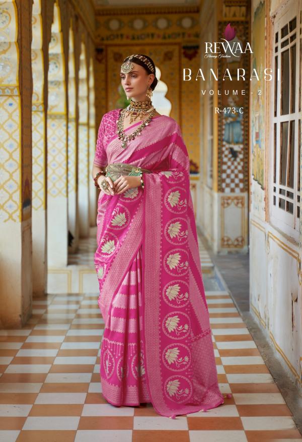 Rewaa Banarasi Vol 2 Festive Designer Silk Saree Collection