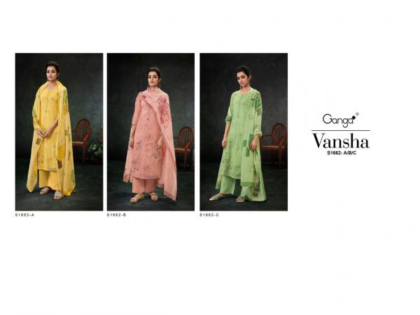 Ganga Vansha S1662 Cotton Printed Salwar Kameez Collection