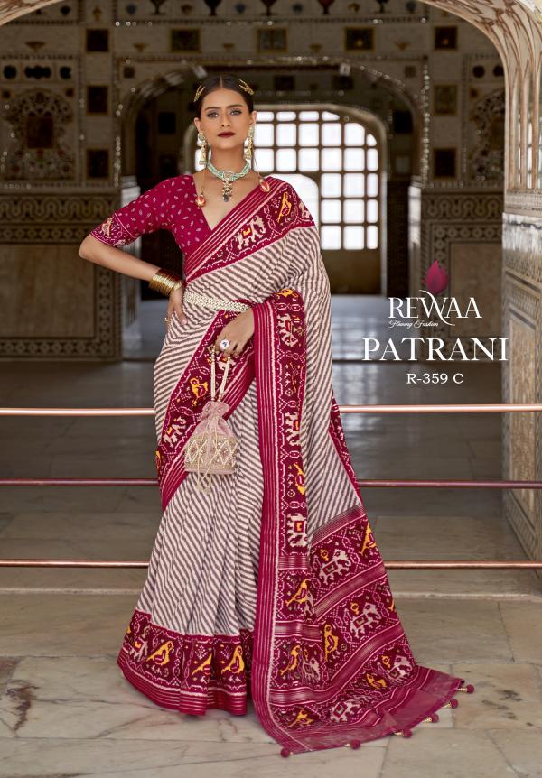 Rewaa Patrani Vol 1 Festive Designer Silk Saree Collection