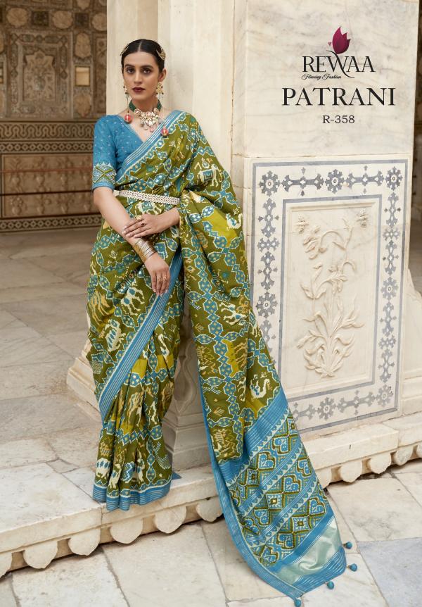 Rewaa Patrani Vol 1 Festive Designer Silk Saree Collection