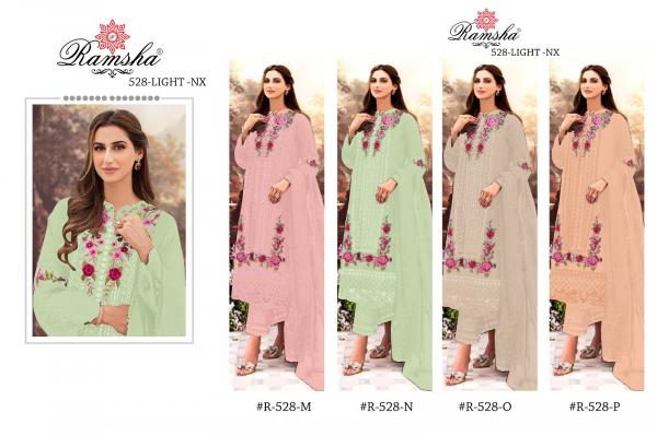Ramsha R 528 Light Nx Designer Pakistani Suit Collection