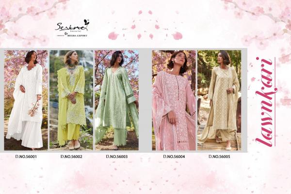 Serine Lawnkari Cotton Dupatta Pakistani Suit Collection