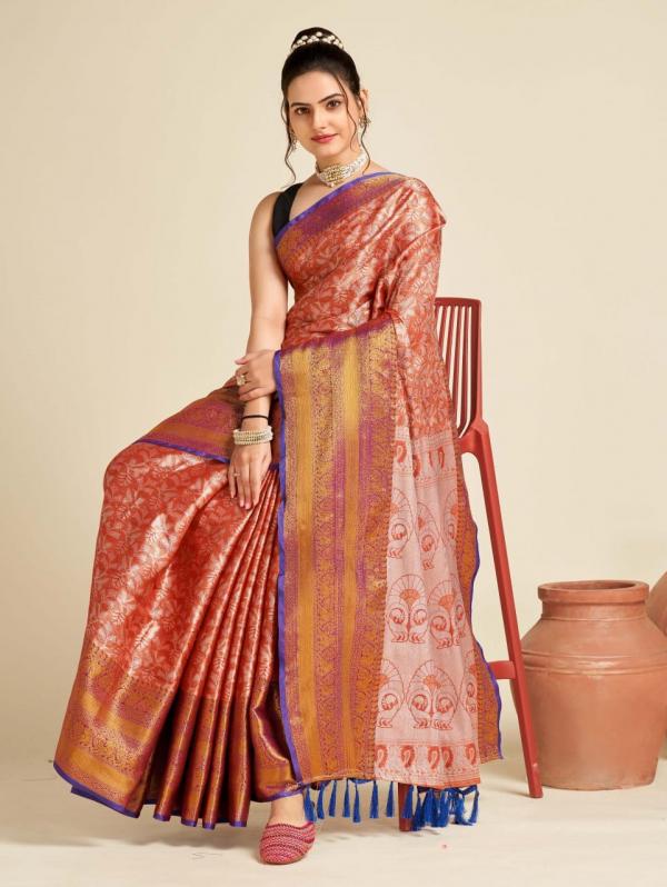 Maahi 98 Party Wear Designer Banarasi Silk Saree Collection