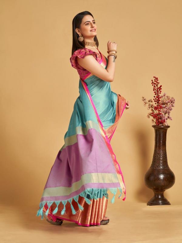 Maahi 97 Party Wear Designer Banarasi Silk Saree Collection