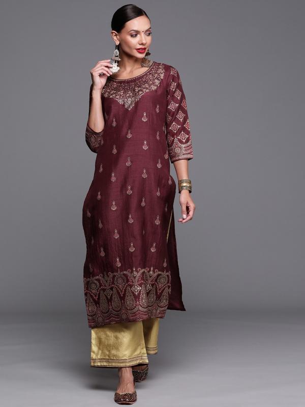 Indo Era 2356 Printed Cotton Blend Kurta With Bottom Collectoin