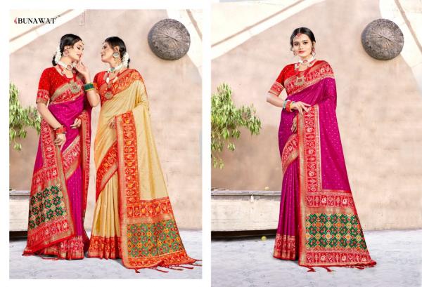 Bunawat Zara Silk Designer Patola Saree Collection