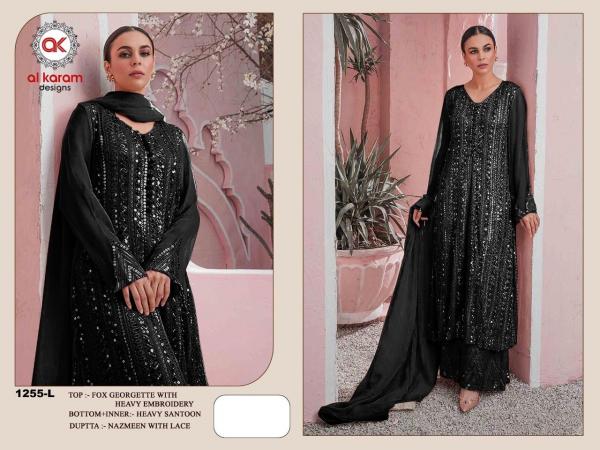 Al Karam 1255 Master Color Georgette Designer Pakistani Suits