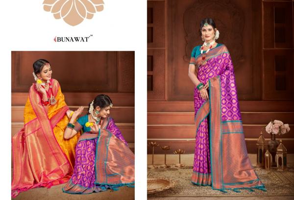 Bunawat Florina Banarasi Heavy Designer Silk Saree
