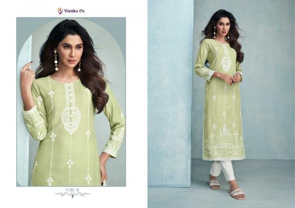 Vamika Nx Rooh Vol 6 rayon Designer Kurti With Bottom Collection