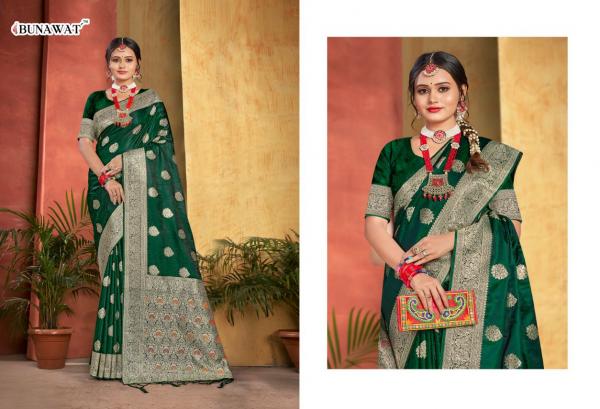 Bunawat Anju Wedding Silk Designer Banarasi Silk Saree