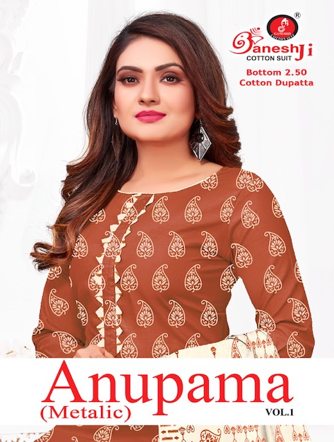 Ganeshji Anupama Vol 1 Cotton Dress Material