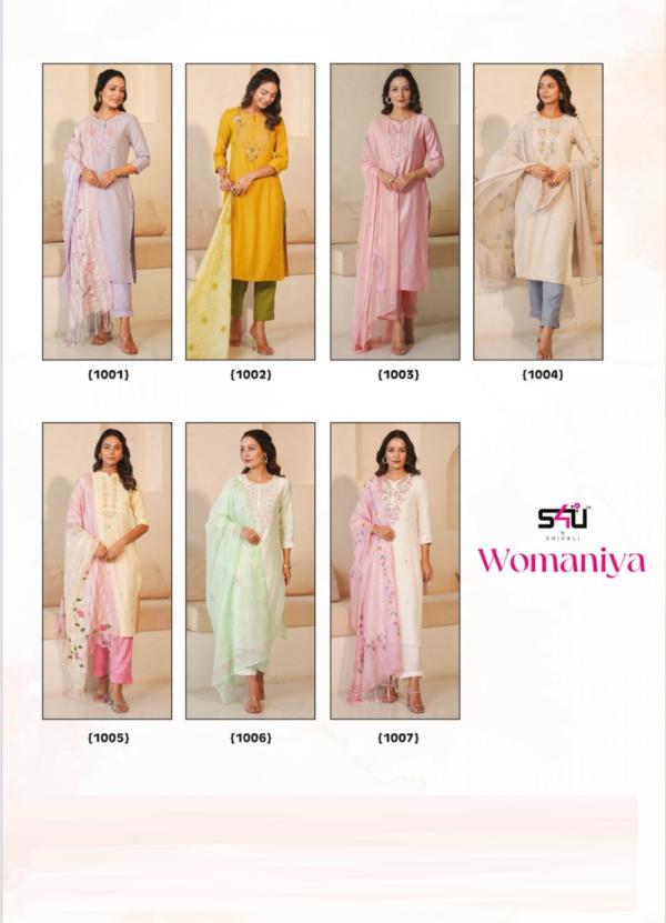 S4u Womaniya Exclusive Kurti With Bottom Dupatta Collection