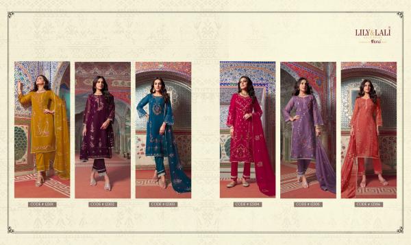 Lily And Lali Shahnaz Fancy Designer Kurti Pant With Dupatta Collection