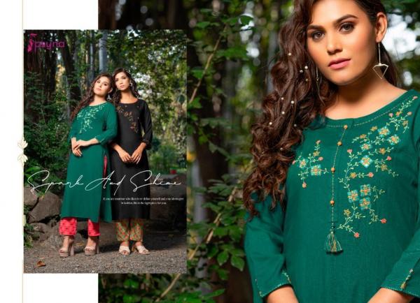 psyna pent house Fancy kurti with pent  Collection