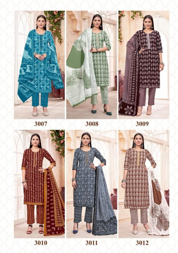 Balaji Battik Art Work 3 Ready Made Dress Collection