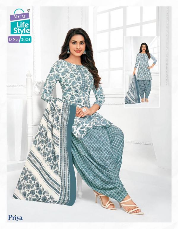 Mcm Priya 20 Printed Cotton Dress Material Collection