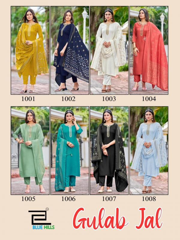 Blue Hills Gulab Jal Fancy Designer Ready Made Collection