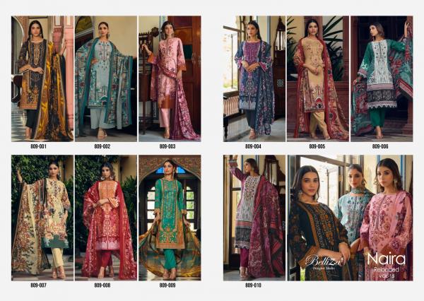  Belliza Naira Vol 15 Premium Designer Dress Material Collection