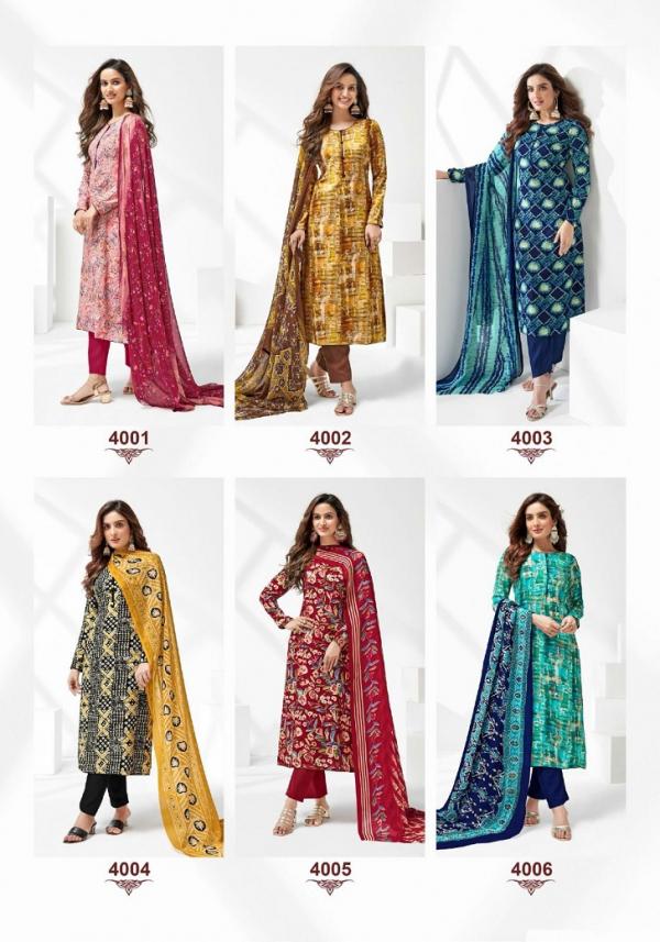Suryajyoti Paroo Vol 4 Designer Dress Material Collection